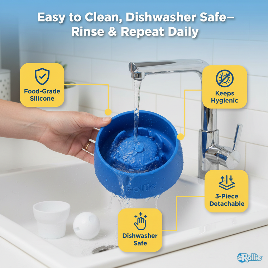 Slow Feeder Dog Bowl