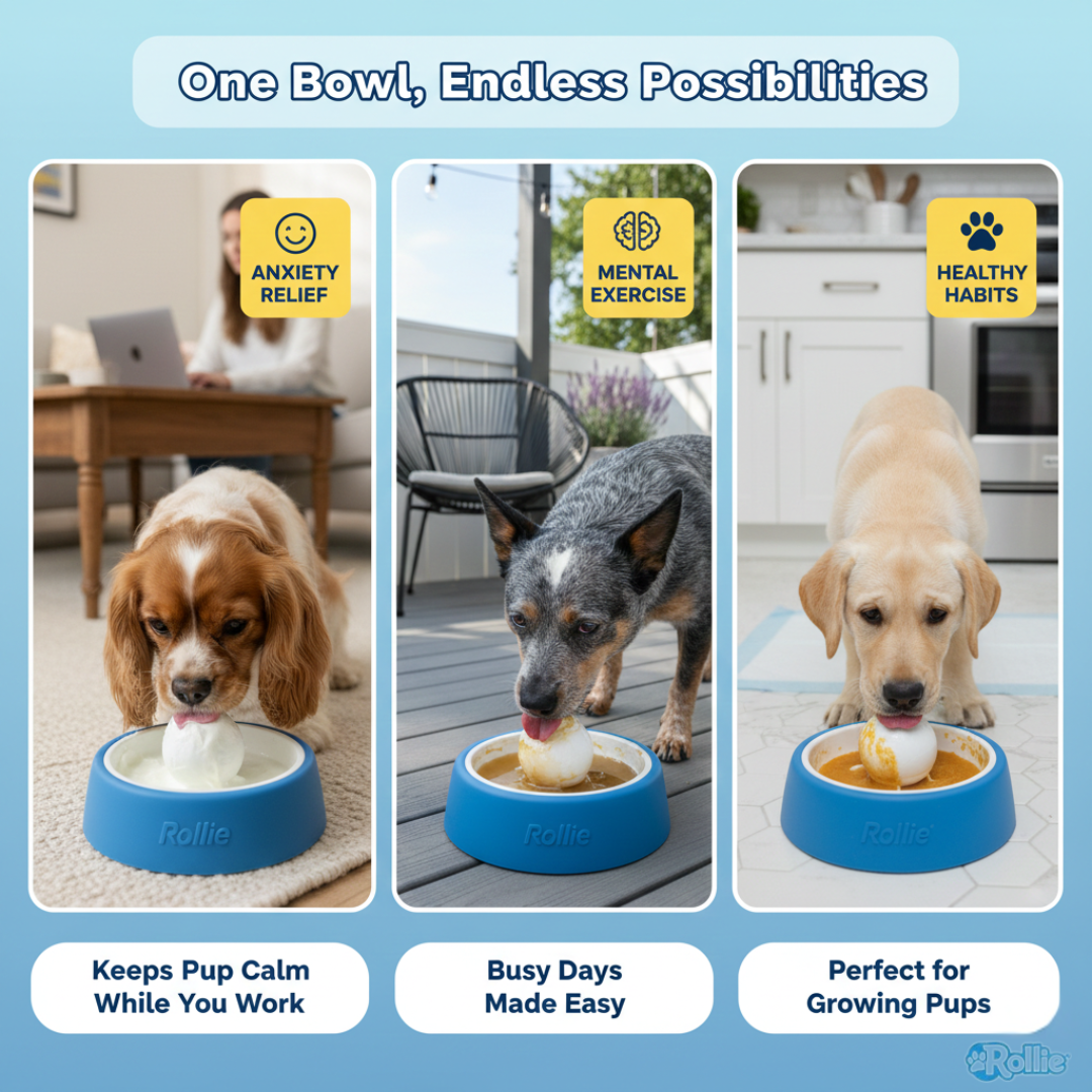 Slow Feeder Dog Bowl