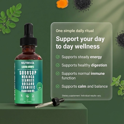 Soursop 10-in-1 Natural Drops