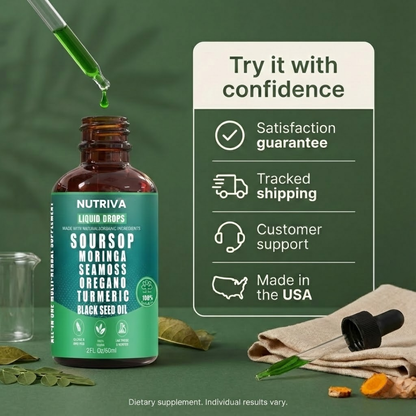 Soursop 10-in-1 Natural Drops