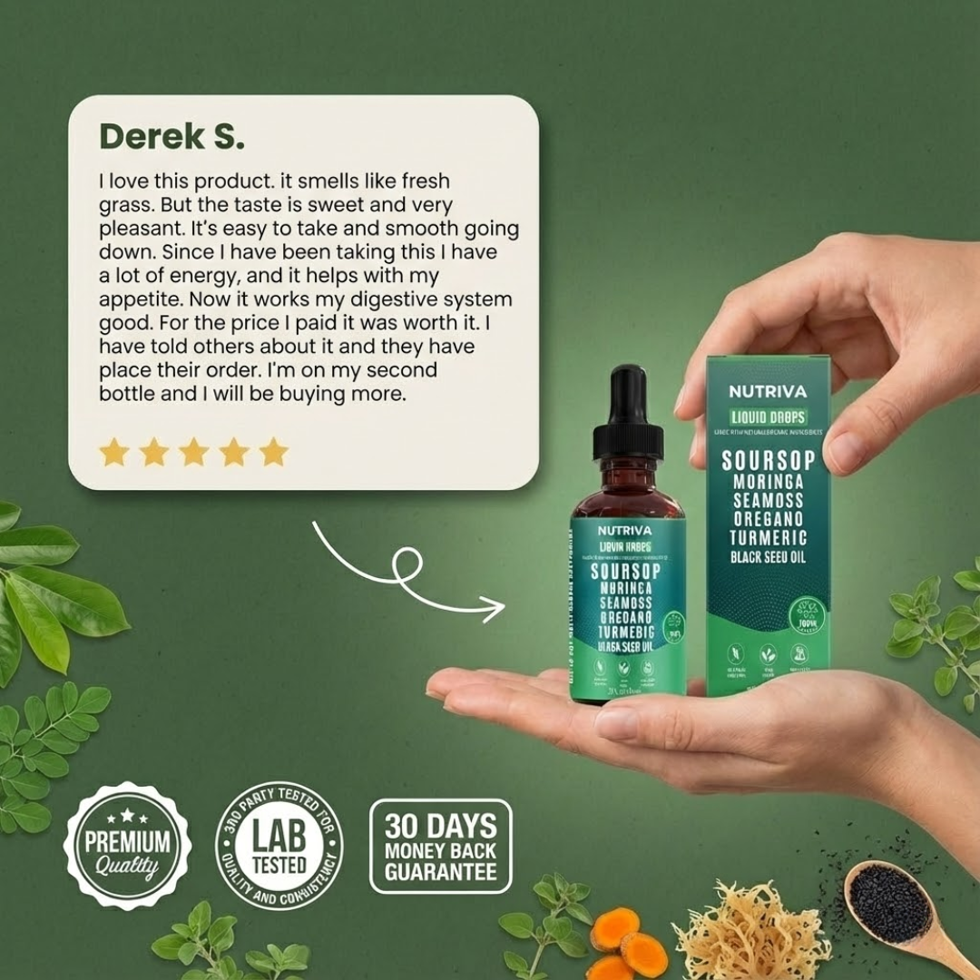 Soursop 10-in-1 Natural Drops