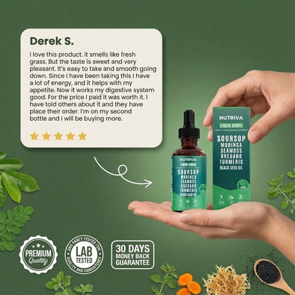 Soursop 10-in-1 Natural Drops